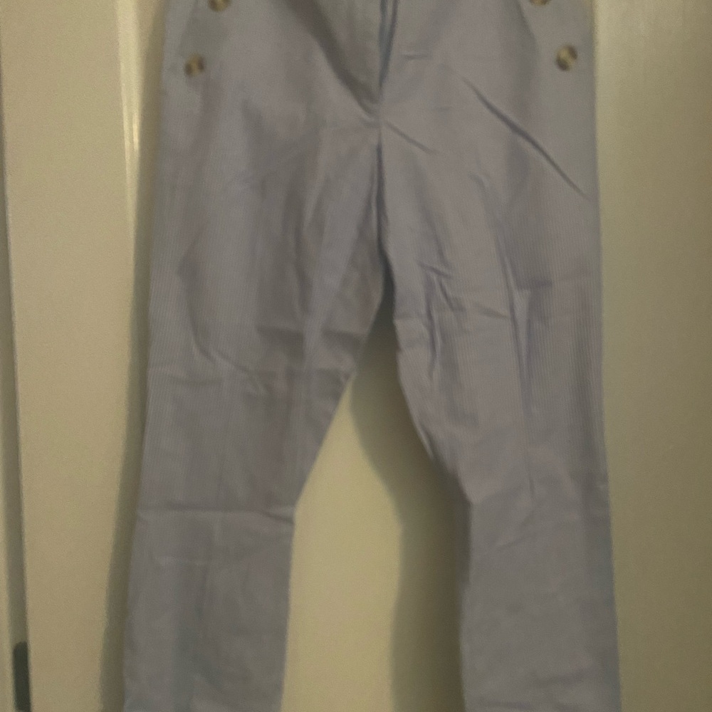 LOFT Blue curvy skinny ankle Fit Size 8